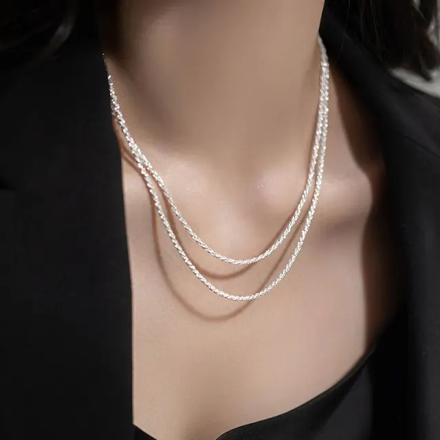 Helloice Sparkling Gypsophila Necklace Helloice Sparkling Gypsophila Necklace